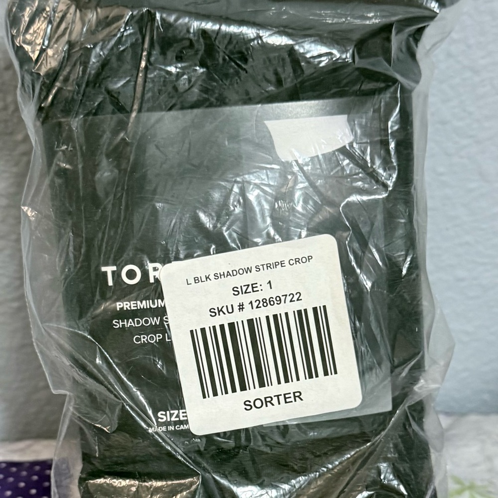 Black Sheer Fabric Layered Top
